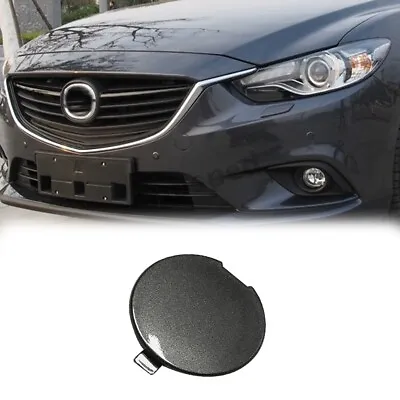 Gray Front Bumper Towing Tow Hook Hole Eye Cover Cap For Mazda 6 2013-2016 New • $8.50