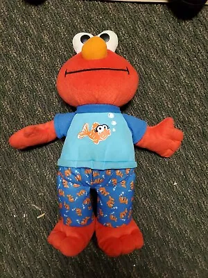 Sesame Street Elmo So Sleepy Talking Plush Animal Toy In Pjs 11 In Musical B1 • $12