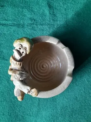 Ugly Mug Pottery Welsh Ugly Lady Glazed Pin Dish/Jewellery/Ashtray Collectable  • £12.99