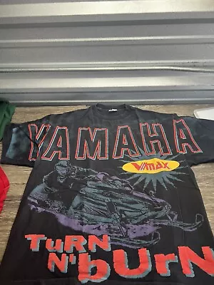 Vintage 90s Yamaha Snowmobile VMAX Men's Size Xxl Full Graphic All Over Print • $99.99