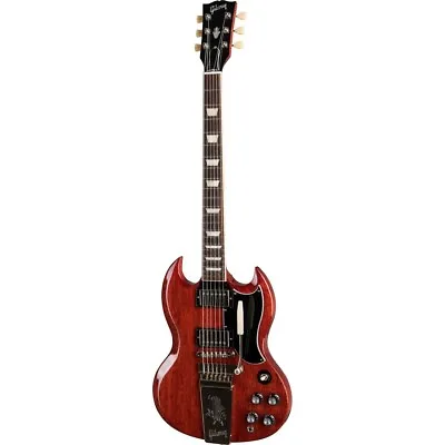 GIBSON Sg Standard '61 Maestro Vibrola Vintage Cherry • $4395.22