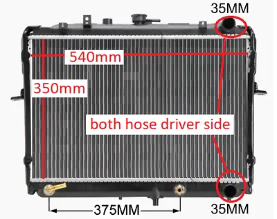 Radiator Mazda E2000 E1800 Maxi Van Ford Econovan JH Petrol AT Both Hose Driver • $344.94