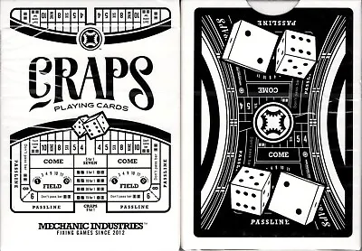 Craps Marked Playing Cards Poker Size Deck Cartamundi Custom Limited New Sealed • $16.99