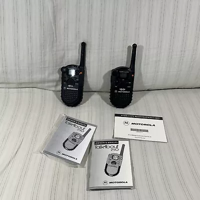 Vintage Motorola Talkabout 250 Two Way Radio Walkie Talkies Tested Works READ U3 • $55