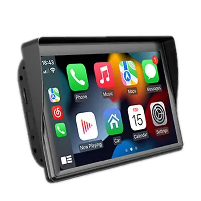 Portable Car MP5 Player Wireless Carplay Monitor Multimedia Stereo Touch Screen • $72.80