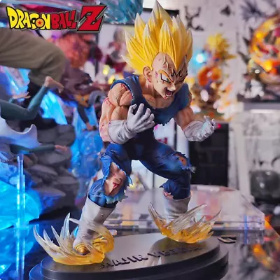 Dragon Ball Z Majin Vegeta Figure Self Destruction Vegeta Anime Figure Statue • $27.58