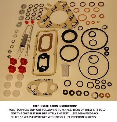 £16.95 • Buy CAV 7135-110 DPA Injector Pump Seal Kit For Massey Ferguson 135 + Instructions