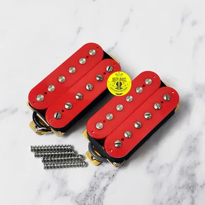 For Les Paul Electric Guitar Pickups Humbucker 4-Wires Set Of 2 Ceramic Pickups • $19.99