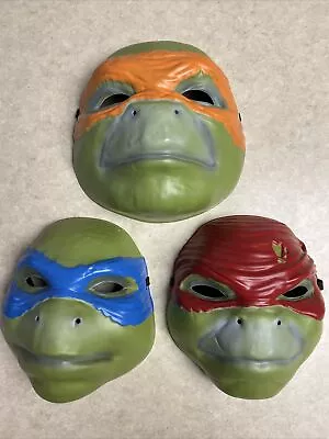 TMNT Mask Lot Movie Leonardo Raphael Michelangelo Teenage Mutant Ninja Turtles • $36