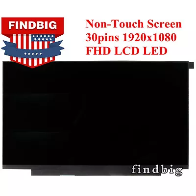 14.0  Laptop FHD LCD Screen EDP 30Pin 1920x1080 For LM140LF7L01 LM140LF7L 01 • $76.99