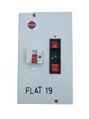 Wylex 80 Amp Switch Fuse(missing Fuse Carrier) • £19.99