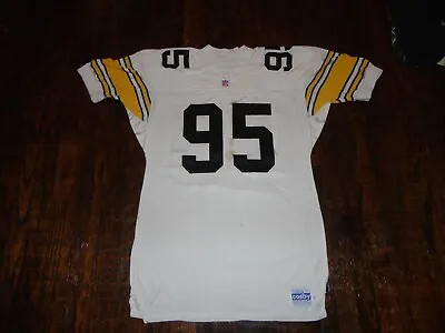 Vintage Gerry Cosby NFL Pittsburgh Steelers Greg Lloyd Durene Football Jersey XL • $379.99