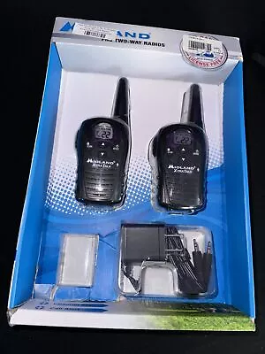 Midland LXT118VP Two Way Radio New In Package Black Kids Adults Walkie Talkie • $27.99