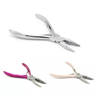 Hair Extension Pliers Micro Link/Bead Closer Tool Kit Plier Beading Set • $12.99