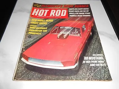 Hot Rod Nov 1967 New Road Runner Gas Ronda's Mustang Bonneville • $5