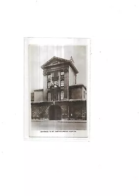 RP London Postcard. 3771.   Entrance To St Bart's Hospital  Postmarked 1927 • £0.99