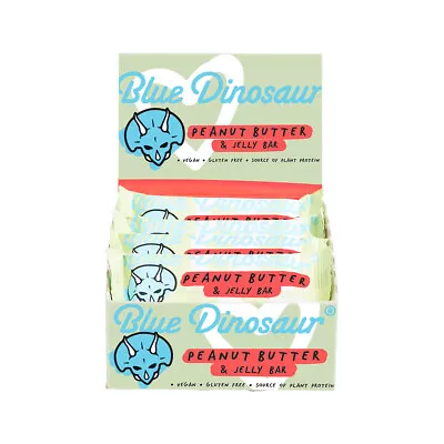 ^ Blue Dinosaur Vegan Peanut Butter & Jelly Bar 45g X 12 Bars • $58.81