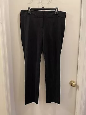 Vince Camuto Striped Pants Black 12 • $10