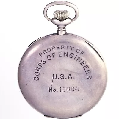 Vacheron & Constantin Corps Of Engineers Pocket Watch CA1919 • $2900