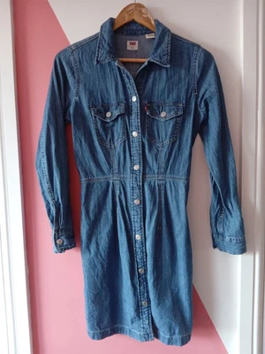 £18 • Buy Levi's Womens Long Sleeve Blue Denim Dress XS Extra Small -  Button -Shirt Dress