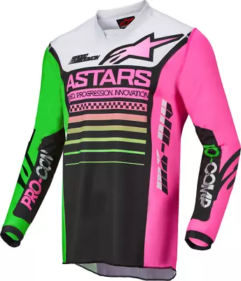 Alpinestars Kids Racer Compass Jersey (Medium) - 482-9752YM • $20.96