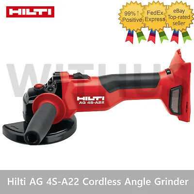 £181.44 • Buy Hilti AG 4S-A22 Cordless Brushless Angle Grinder 4.5inch Bare Tool 22V Body Only