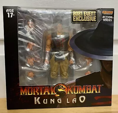 Storm Collectibles Mortal Kombat Kung Lao 2021 Event Exclusive Bloody • $94.99