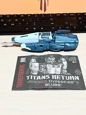 Transformers Blurr Hyperfire Titans Return Autobot • $10