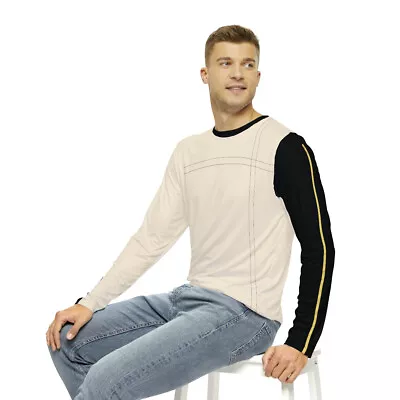$39 • Buy 1999 Long Sleeve Shirt Uniform Space Costume - Black - Command