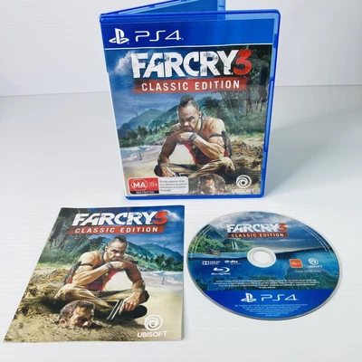 $28.95 • Buy Far Cry 3 Classic Edition For The Sony Playstation 4/PS4/PS5 - AUS/PAL/MA15+