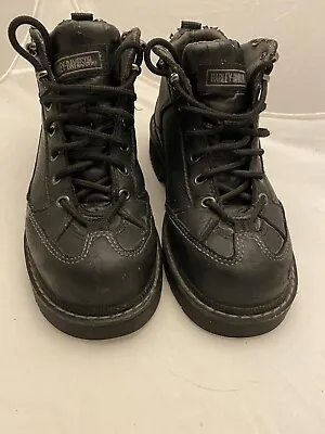 $45 • Buy Womans Harley Davidson Steel Toe Boots (84344) Size 7.
