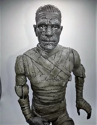 UNIVERSAL MONSTERS SIDESHOW THE MUMMY Figure Boris Karloff B/W 1998 Loose • $19.95