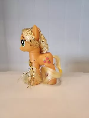 My Little Pony Applejack Tinsel Hair 3” Horse MLP G4 • $7.20