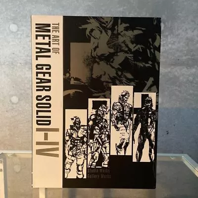 Art Of Metal Gear Solid I-IV Yoji Shinkawa Dark Horse Hardcover Book Japan 2018 • £468.15