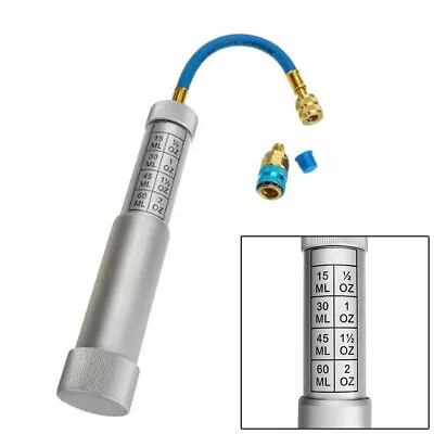 R134A 2oz A/C Oil Injector Hand Turn Pump Injection Tool For Car Home A/C System • $51.20