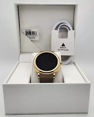 MARC JACOBS MJT2001 Riley Gray Strap Touchscreen Watch W/Built In Google 44mm • $189.99