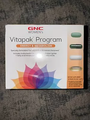 GNC Vitapak Program All-in-One Product Vitamin Capsule - 30 Count 06/2024 • $27