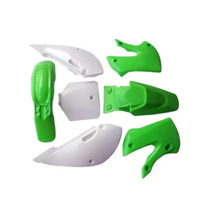 $43.29 • Buy Green Set Fender Fairing Plastic Kits For Kawasaki KX65 KLX110 Suzuki DRZ110