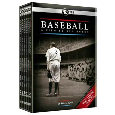 Baseball: A Film By Ken Burns (DVD 11-Disc Set) Region 1 Free Shipping • $20.29