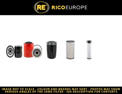 £130.79 • Buy Filter Service Kit Fits Komatsu PC138US-8 Air, Oil, Fuel Filters