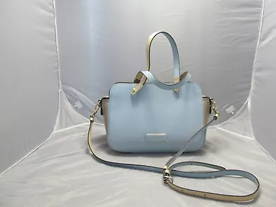 Marc By Marc Jacobs Convertible Satchel Faded Blue Multi Handbag M0005312 • $165