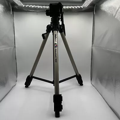 Velbon Videomate 500 Video-Photo Tripod W/Level Standard Heights Adjustable • $19.90