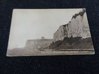 The Cliffs Kingsdown Near Walmer Postcard - 81986 • £1.50