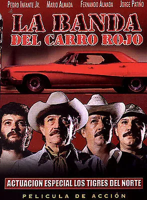 La Banda Del Carro Rojo DVD Los Tigres Del Norte MARIO ALMADA SEALED/ NEW** • $14.99