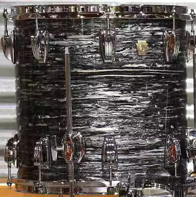 Ludwig Classic Maple Vintage Black Oyster 14x14 Floor Tom • $829