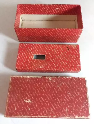 Vintage Vernier Mitutoyo Height Gauge Dial Indicator Cylinder Caliper Empty Box • $9.99