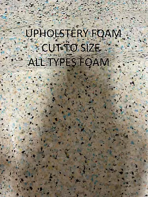£0.99 • Buy FOAM SHEETS CUT TO SIZE, , HIGH DENSE, SOFT MEDIUM, UPHOLSTERY INCHES, Sofa 