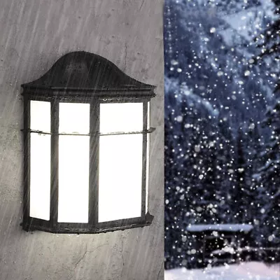 £18.94 • Buy Outdoor Wall Light Traditional Lantern Garden Porch Patio Lamp Outside Lighting