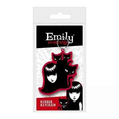 Emily The Strange And Cats Keyring • $13.95