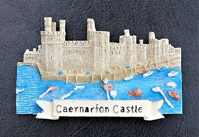 £6 • Buy Fridge Magnet 3d Souvenir Caernarfon Castle Wales Resin